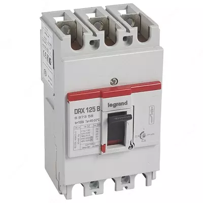 Legrand dpx125 elektron to'xtatuvchisi 3P 100A, 25ka