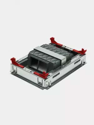 Основание коробки для вертикальной установки розеток Legrand 2х4 модулей