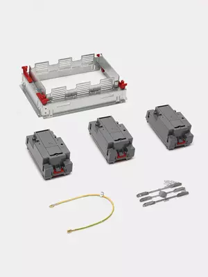 Основание коробки для горизонтальной установки розеток Legrand 3х8 модулей