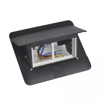 Блок выдвижной Legrand 4 модуля, черный