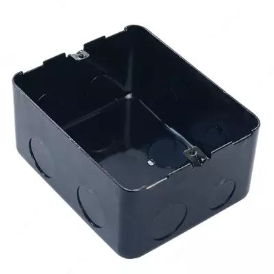 Монтажная коробка под заливку для лючков Legrand 4 модуля металлическая