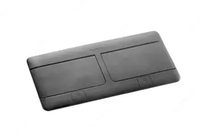 Выдвижной розеточный блок Legrand 8 модулей, черный