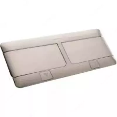 Выдвижной розеточный блок Legrand 8 модулей, нержавеющая сталь