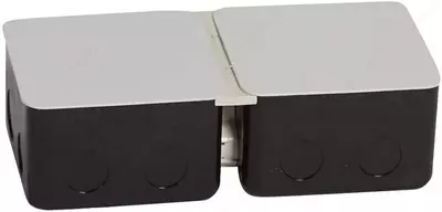 Монтажная коробка для выдвижного розеточного блока Legrand 8 модулей металлическая