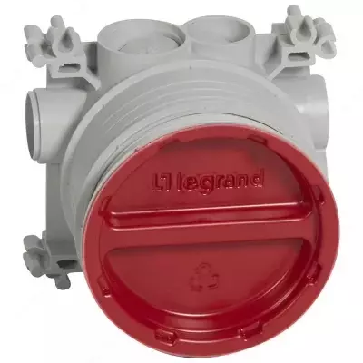 Монтажная коробка в бетон Legrand для встраиваемых блоков 2 модуля