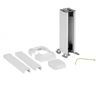 Мини-колонна Legrand Snap-On алюминиевая с крышкой из пластика 1 секция - 2 145 000 сум