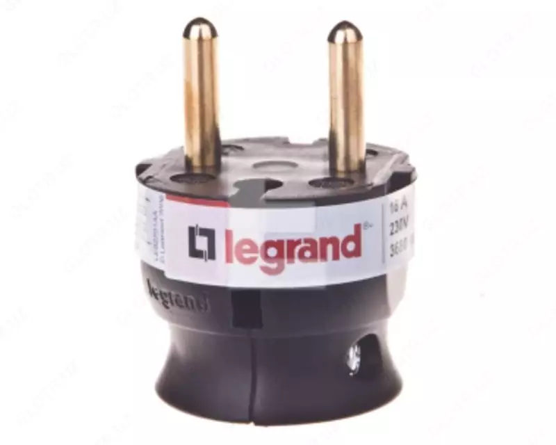 Legrand ELIUM 2K elektr vilkasi Ultra tekis, qora