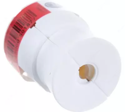 Вилка электрическая Legrand ELIUM 2К+З прямой ввод, белая