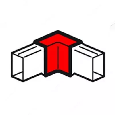 Внутренний угол для мини-канала Legrand Metra 15x10 мм