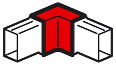 Внутренний угол для мини-канала Legrand Metra 24x14 мм