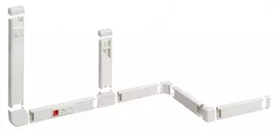 Плоский угол для мини-канала Legrand Metra 24x14 мм