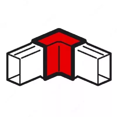 Внутренний угол для мини-канала Legrand Metra 20x12 мм