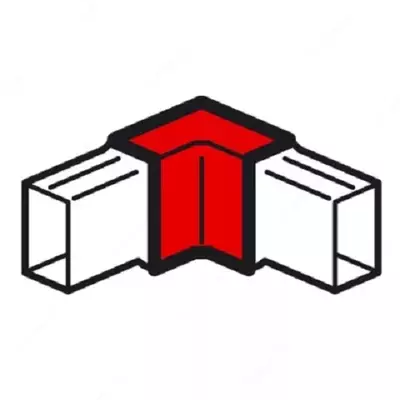 Внутренний угол для мини-канала Legrand Metra 40x16 мм