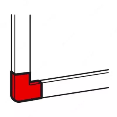 Legrand Metra 40x16 mm mini-kanal uchun tekis burchak