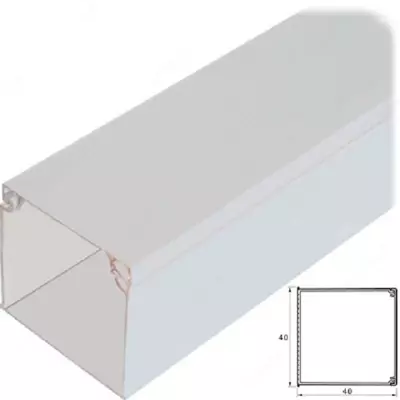 Мини-канал Legrand Metra с крышкой 40x40 мм