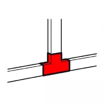 Legrand Metra 40x40 mm mini-kanal Tee
