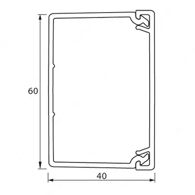 60x40 mm qopqoqli Legrand Metra mini kanali