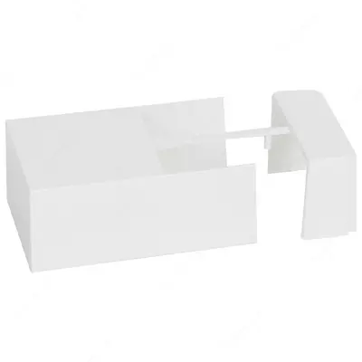 Угол универсальный (внутренний и внешний углы/заглушка/накладка на стык) для мини-канала Legrand Metra 60x40 мм