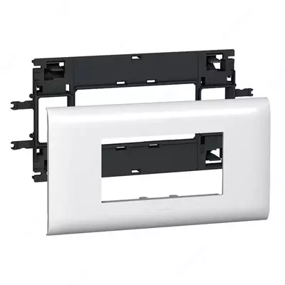 Суппорт Mosaic на 4 модуля для крышки 75 мм Metra Legrand