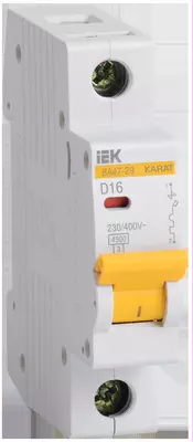 Автоматичеcкий выключатель KARAT ВА47-29 3P C 8А 4,5кА IEK