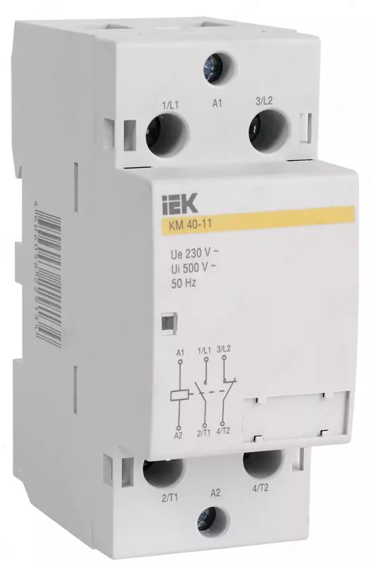 Контактор модульный КМ40-20 AC IEK