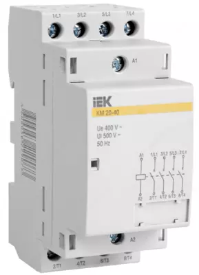 Контактор модульный КМ25-40 AC/DC IEK