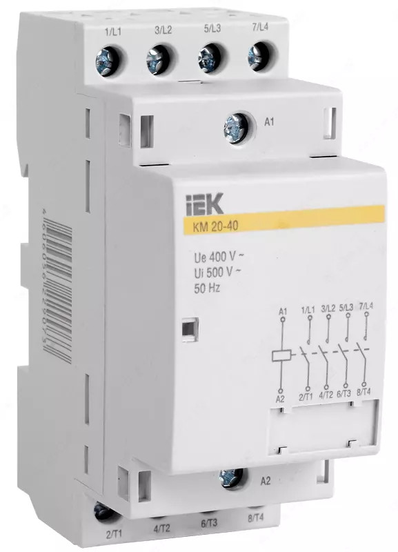 Контактор модульный КМ25-40 AC/DC IEK