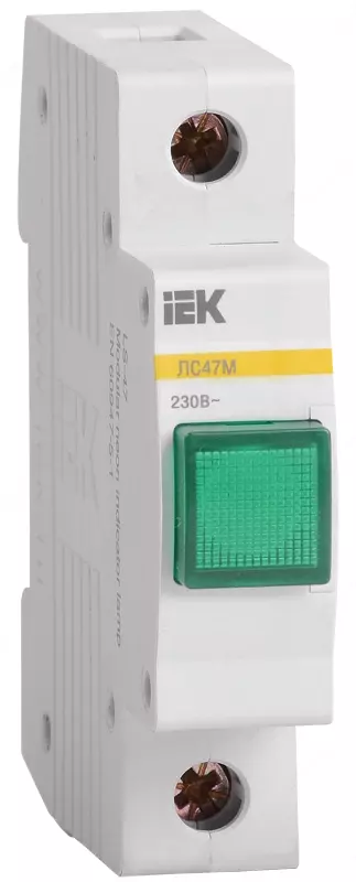 Signal chiroq LS-47M yashil (matritsa) IEK