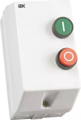 Kontaktör KMI11860 18A qobiqdagi Ue=380V/AC3 IP54 IEK