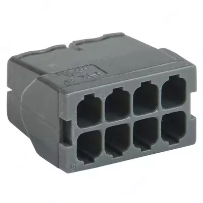 Строительно-монтажная клемма СМК 772-248 компактная с пастой IEK