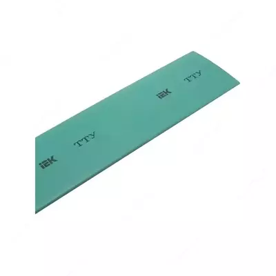 Трубка термоусадочная ТТУ нг-LS 2/1 зеленая (1м) IEK