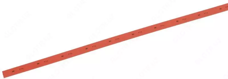 Трубка термоусадочная ТТУ нг-LS 6/3 красная (1м) IEK