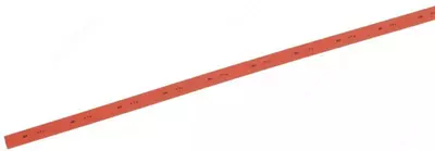 Трубка термоусадочная ТТУ нг-LS 6/3 красная (1м) IEK