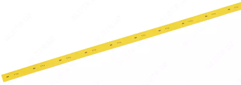 Трубка термоусадочная ТТУ нг-LS 10/5 желтая (1м) IEK