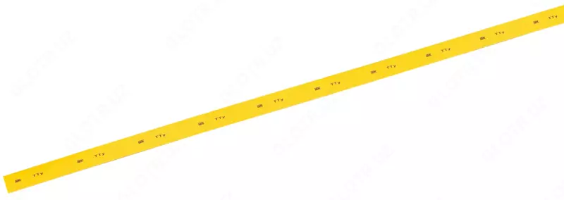 Трубка термоусадочная ТТУ нг-LS 16/8 желтая (1м) IEK