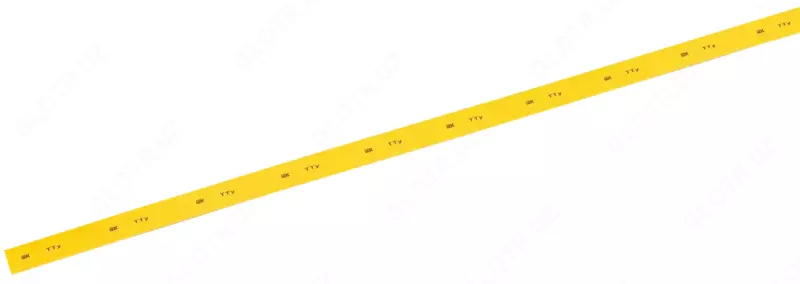 Трубка термоусадочная ТТУ  50/25 желтая (1м) IEK