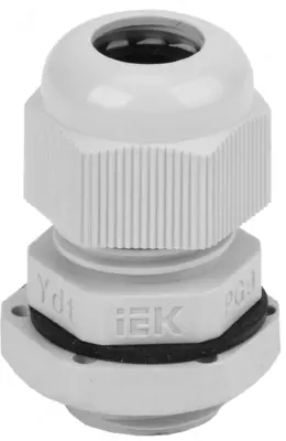 Сальник PG9 диаметр проводника 6-7 мм IP54 IEK