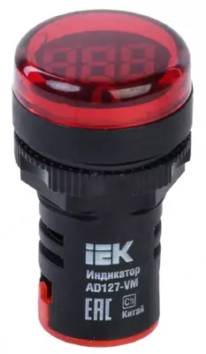 Индикатор значения напряжения AD127-VM IEK