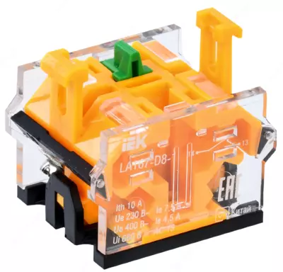 Дополнительный контакт для светосигнальной арматуры 1з для серии D8 IEK