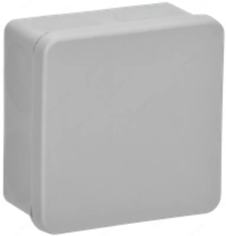 Коробка распаячная КМ42455 о/п 100х100х50 мм IP67 8 вводов серая IEK