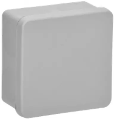 Коробка распаячная КМ42455 о/п 100х100х50 мм IP67 8 вводов серая IEK