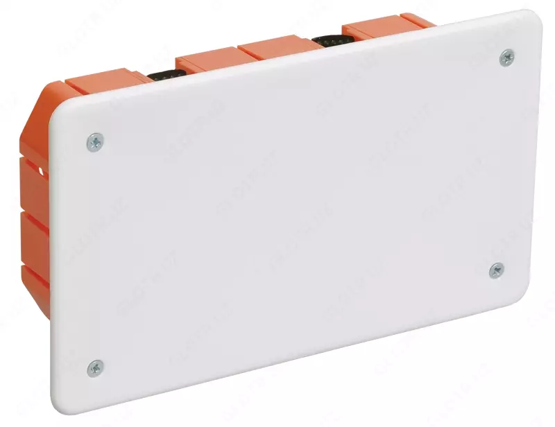 Коробка распаячная КМ41025 для полых стен D=80х40 мм (пласт. лапки) IEK