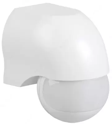 Датчик движения ДД 010 белый, 1100Вт, угол обзора 180 град., 10 м, IP44, IEK