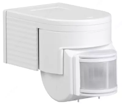 Датчик движения ДД 012 белый, 1100Вт, угол обзора 180 град., 12 м, IP44, IEK