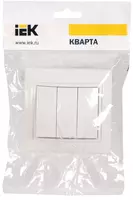 Switch VS10-3-0-KB 3-tugmali 10 CHORAK (oq) IEK - 18 200 so'm