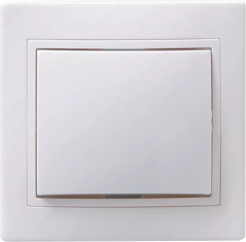 Выключатель ВС10-1-0-КБ 1-клавишный 10 А КВАРТА (белый) IEK