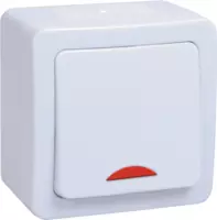 O/u IP54 HERMES PLUS (oq) IEK belgisi bilan BC20-1-1-GPB 1-kalitli kalit