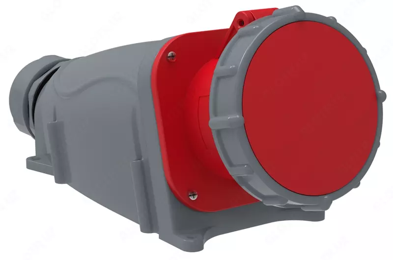 Розетка стационарная ССИ-145 125А-6ч 380В 3P+PE+N IP67  MAGNUM IEK