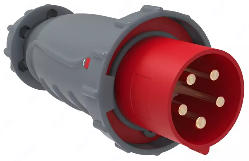 Вилка переносная ССИ-045 125А-6ч 380В 3P+PE+N IP67 MAGNUM IEK