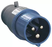 Вилка переносная ССИ-013 2Р+РЕ 16А 200-250В IP44 IEK - 28 600 сум